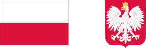 polskie godło i flaga