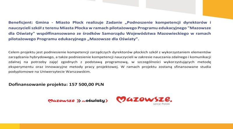 Mazowsze dla oświaty