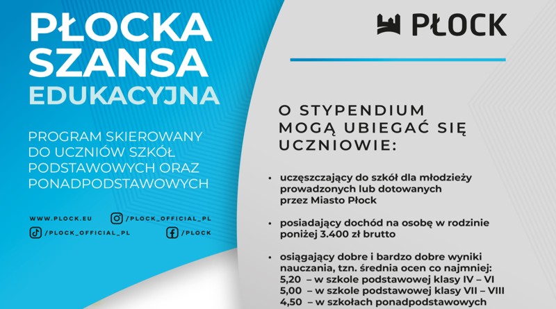 Płocka szansa edukacyjna