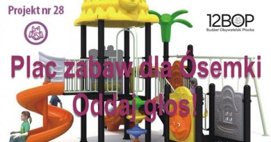 Plac zabaw dal Ósemki