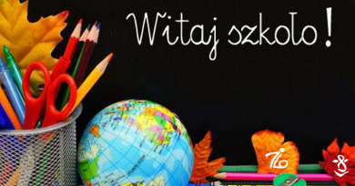 Witaj szkoło - obrazek na rozpoczęcie roku szklnego