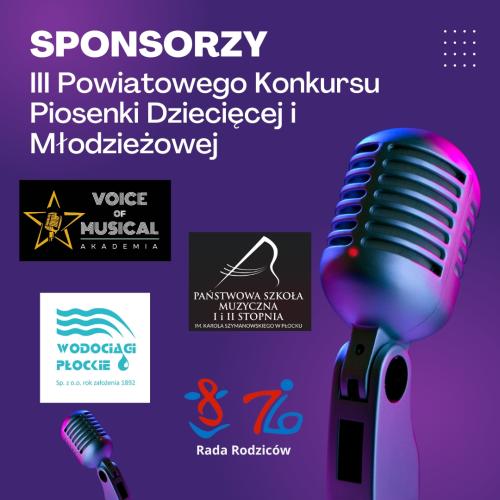 Sponsorzy Konkursu